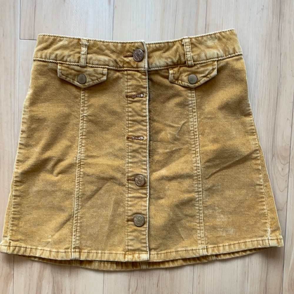 BDG Corduroy Mini Skirt